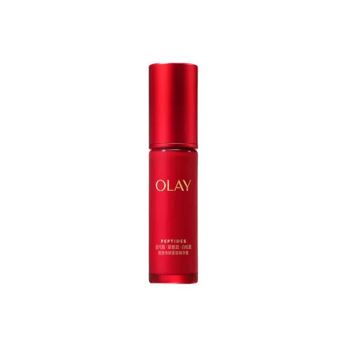 【홍콩 직배송】 미국 올레이 슈퍼 레드 병 펩타이드 에센스 30ml 시그널 펩타이드 + 나이아신아마이드 리프팅 주름 개선 탄력 케어 보습 진정 페이셜 에센스