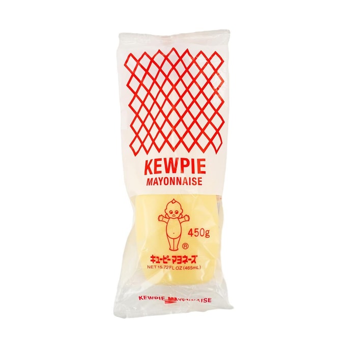 日本KEWPIE丘比 美乃滋蛋黄酱 450g【寿司水果蔬菜沙拉酱】【丘比100周年】【新老包装随机发货】