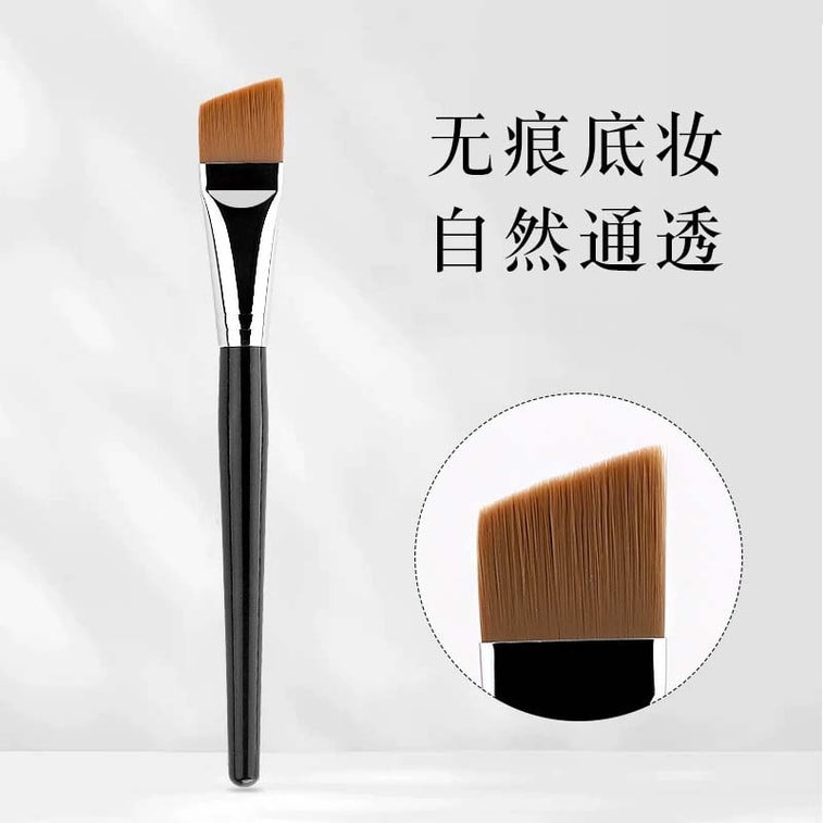 美国 NOVAGLOW 【官方授权旗舰店】一字刷和刀锋刷 粉底隔离防晒面膜 多功能化妆刷 2支装 7