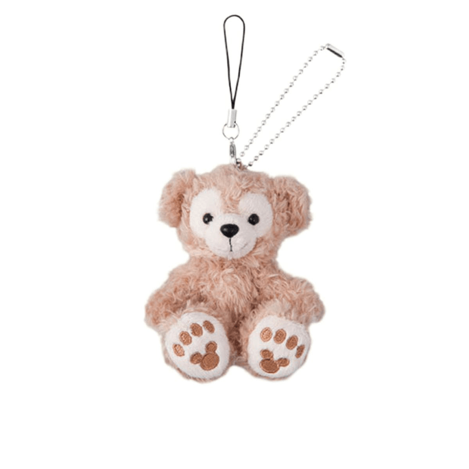 Japan Tokyo Disney Duffy Bear Seated Pendant about 9cm
