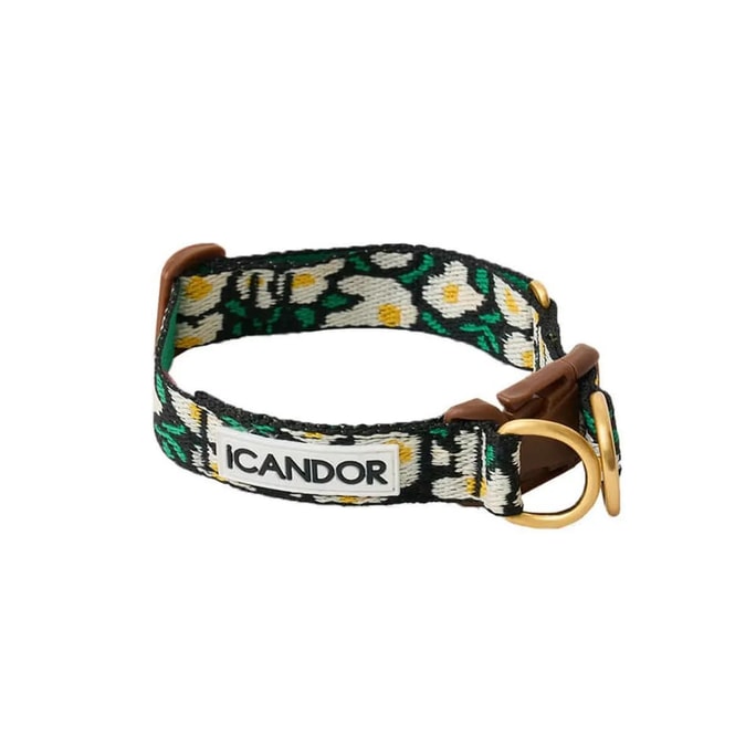 Gentle Pet Dog Collar Dual Big Fish M Neckline28~37cm