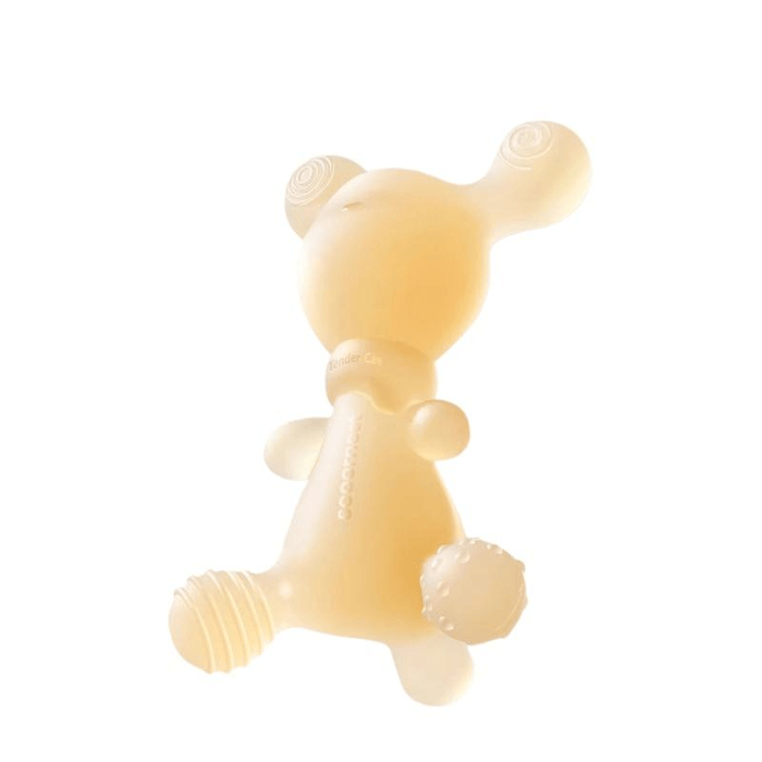 Gum Baby Teething Silicone Toy Baby Molar Stick Bite Glue Nano Silver 10*6cm*1 Piece