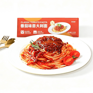 Tomato Flavor Spaghetti 131g*1 Pack, Non-Fried Bagged Instant Classic Pasta