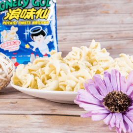 Langweixian, Vegetable Flavor Potato Twists, 2.47 oz