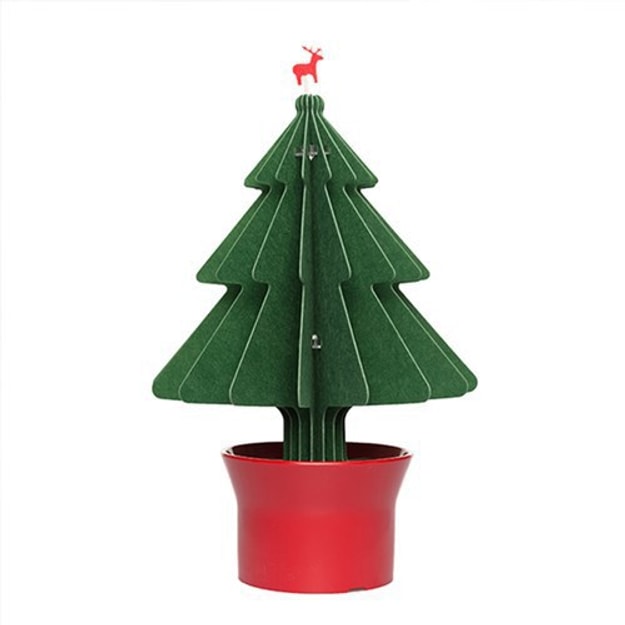 商品详情 - 韩国GANGNAM SHOP 圣诞树自然气化式加湿器 340ml - image  0