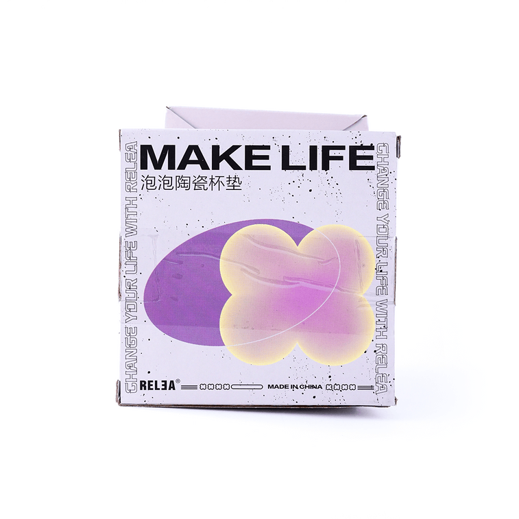 ぽっちゃりファットラウンドハンドルクラウドセラミックコーヒーティーマグセットソーサー付きイエロー500ml 3