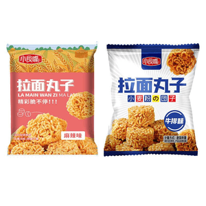 LIUXIANG Ramen Balls Mixed Flavor 4 Packs