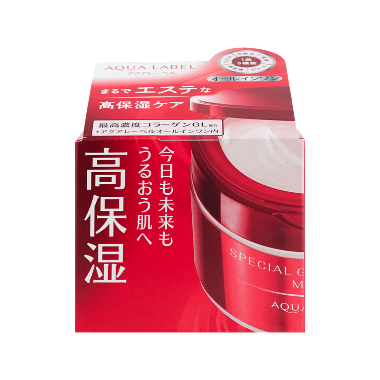 Aqua Label All-in-One Special Gel Cream Moist, 3.17 oz 9