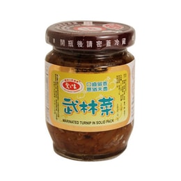 台湾爱之味 饭前开胃菜 武林菜 120g