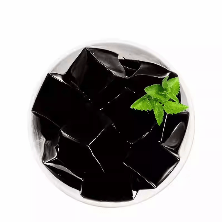 No-cook Grass Jelly Powder for Homemade Black Jelly, DIY Milk Tea, 100g*1 Bag 5