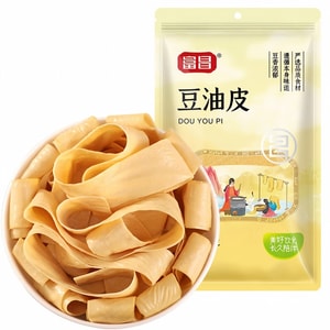 부창 남북 건조식품 유부피 150g 수제 건조 유부피 푸죽피 건두부피 훠궈 냉채 볶음 국수 재료 [윤기 자르르, 콩 향 가득, 부드럽고 상큼, 오래 끓여도 퍼지지 않음] 가정용 소포장 황두 제품
