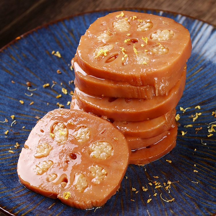Fragrant Lotus Root with Osmanthus – 248g | Sticky Rice Dessert