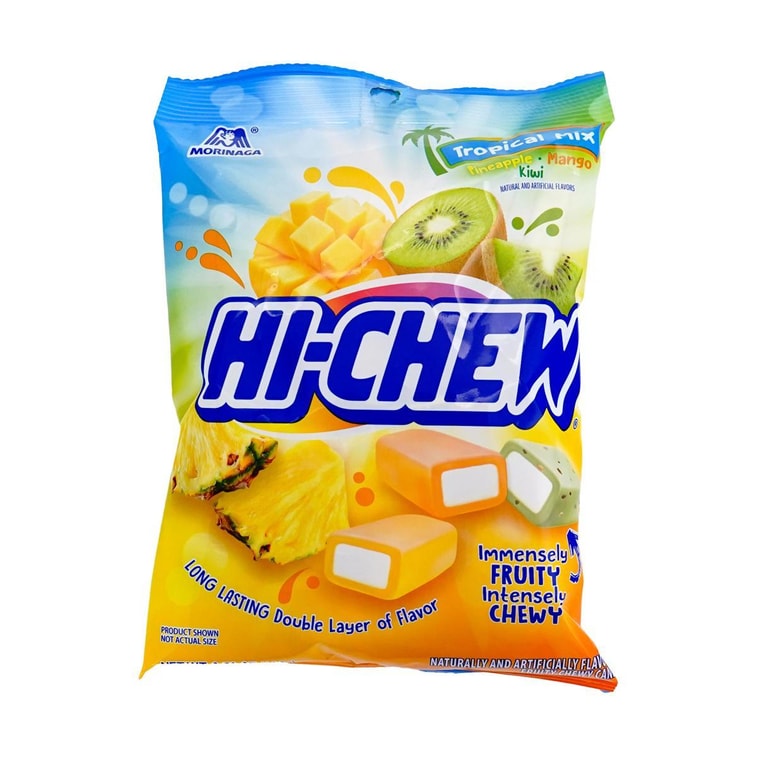 3 Flavor Tropical Mix Soft  Jelly Gummy Candy 100g 3