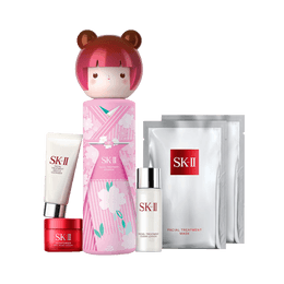 SK-II||2022 Sakura Limited Kimono Doll Divine Water Set||1 set   Essence 230ml+Face Wash 20g+Cream 15g+Toner 30ml