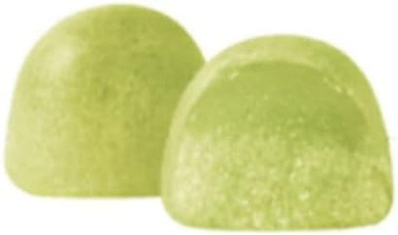 【日本直郵】 日本 KABAYA 沙沙夾心 清爽綠葡萄口味軟糖 52g