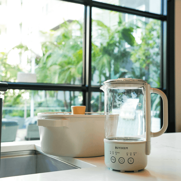 Buydeem K313 Travel Electric Kettle Mini Healthy Care Beverage Tea Maker