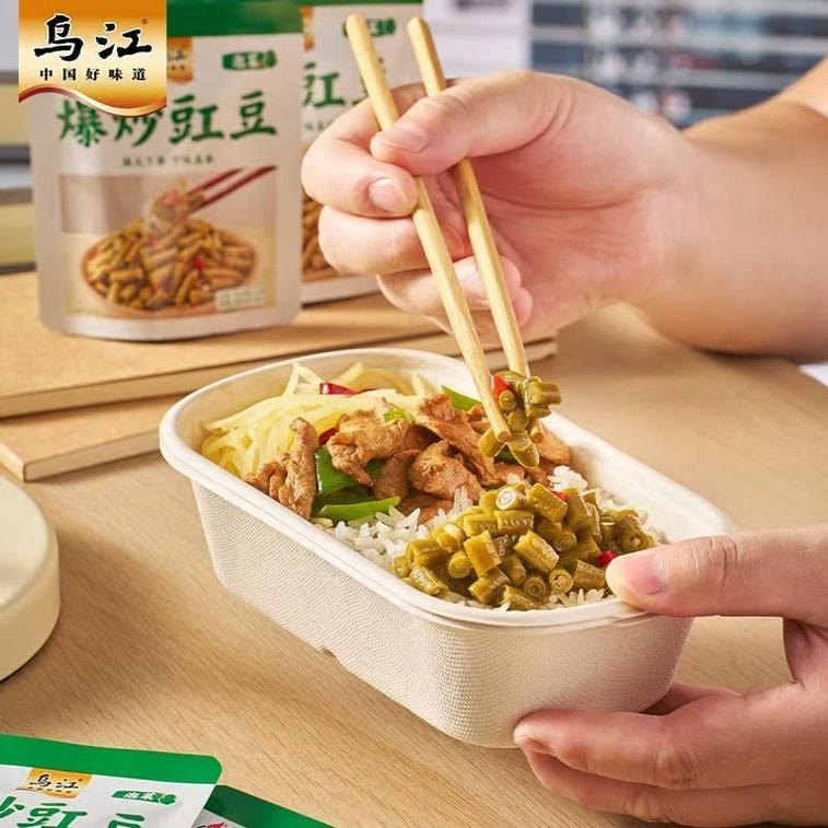 우장식 볶음 콩과 절인 녹두, 식욕을 돋우는 절인 야채, 즉석면, 30g*5팩 [대용량 팩] 3