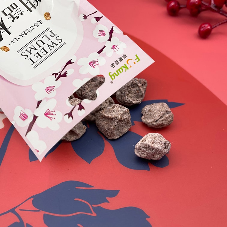 [台湾直邮]梅李果坊 阜康 甜话梅 35g(新包装) 3