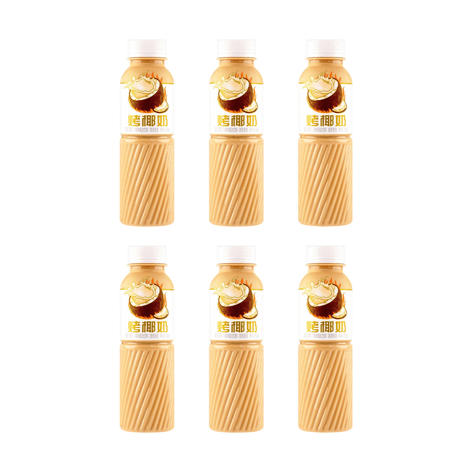 【超值装】哪吒 烤椰奶 厚椰乳 冬日烤椰拿铁DIY 280ml*6【美拉德式烤椰 焦香浓郁超丝滑】