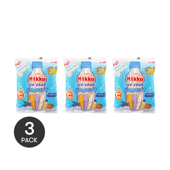 Ice Stick, Yogurt Flavor 13pcs *3【3 Packs】