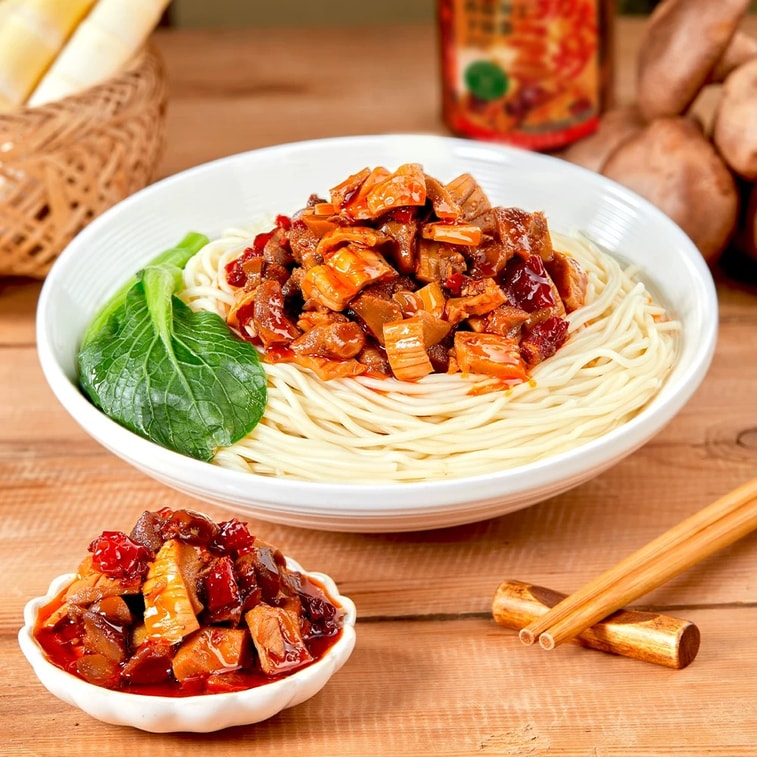 Mushroom & Bamboo Shoot Rice Side Dish 192g + Free 8g 4