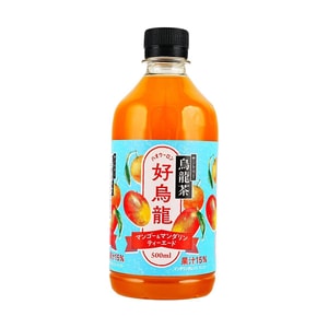 日本SUNTORY三得利 好乌龙 水果乌龙茶 芒果橙子味 500ml