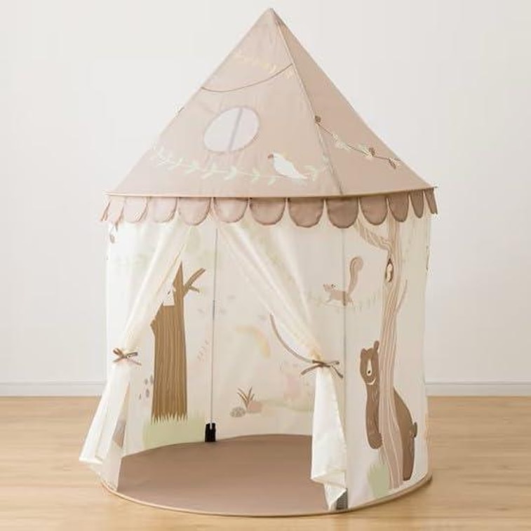 어린이용 텐트 - 야생 동물 디자인, 98 × 98 × 53.9인치 5