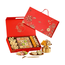 悠享时 巧韵食趣 曲奇饼干礼盒 12味入 580g 【春节年货必买】