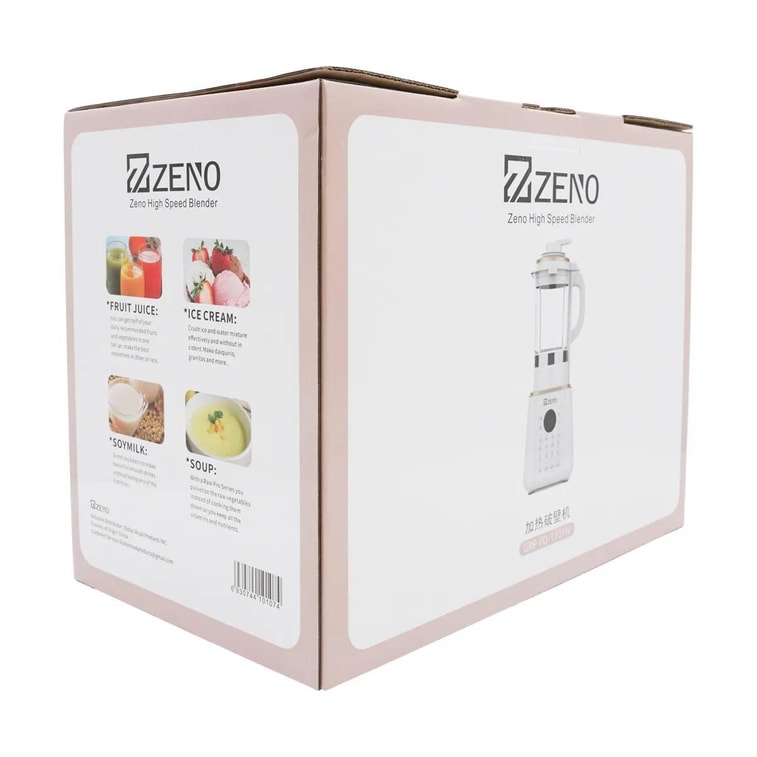 ZENO  高速智能破壁料理机 多功能豆浆机榨汁机搅拌机 可加热 一键点动清洗 GRP-FD-1101W 5