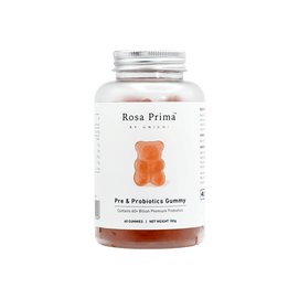 澳洲UNICHI 益生菌小熊软糖 60粒入 3瓶一周期 玫瑰酸奶味 成人儿童调节肠胃消化【赵露思同款】