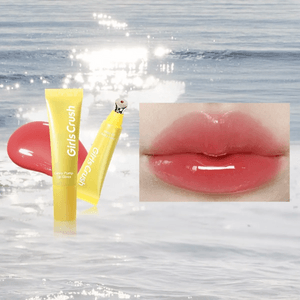 GIRLS CRUSH 水光热浪镜光曼波唇蜜唇釉 丰唇饱满不粘腻 12ml #G02 桃气芭乐 透感芭乐粉