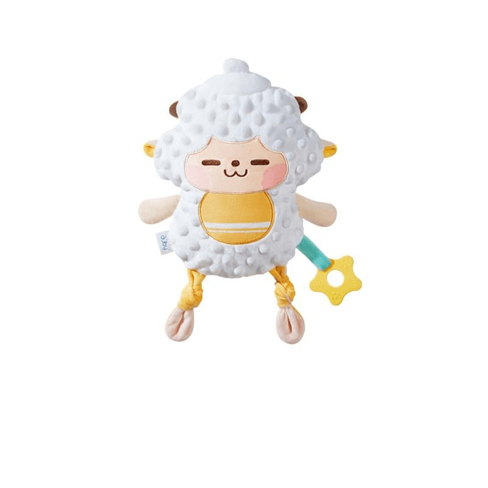 [중국에서 온 다이렉트 메일] 아오베이 수딩 천 게으른 양 수딩 인형은 크로스백이 포함되어 있으며 아기가 잠잘 때 가져갈 수 있는 유물*1개입니다