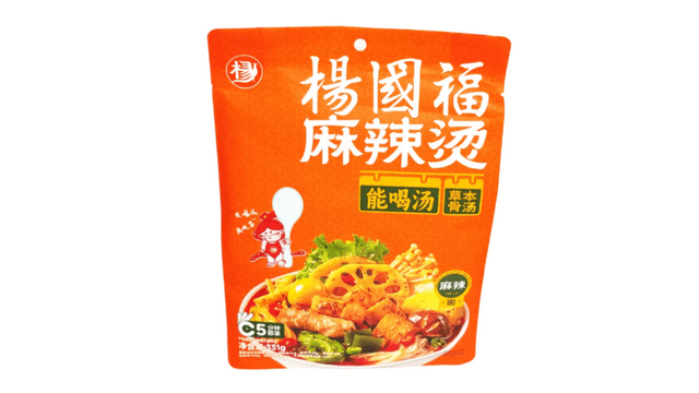 中国直送】楊国福 麻辣湯 即席太麺 伝統的薬膳骨スープインスタント