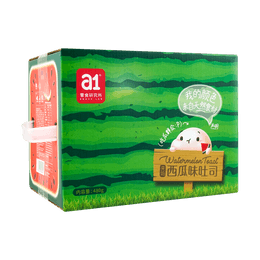 【亚米独家】【网红新品】零食研究所 西瓜夹馅吐司 超值盒装入 480g