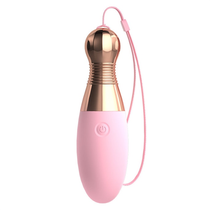 [중국에서 직접 우편] 라이러 볼링공 진동기 체리 핑크 10주파수 진동 USB 충전 여성 자위 마사지 성인용 섹스 토이