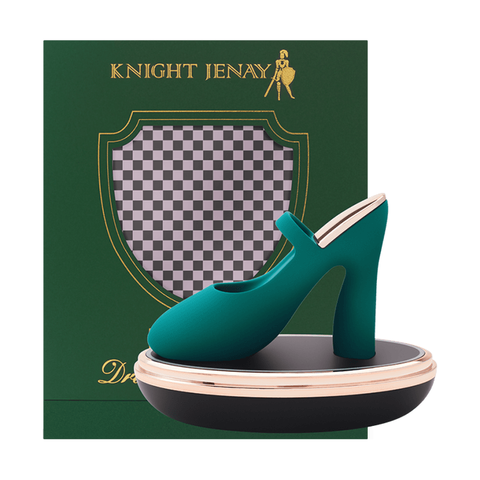 【US在庫】高級女性向けエロティックブランド Knight Jenay アイス＆ファイア ティーズ フィンガースリーブ バイブレーター エッグ グリーン (1個)