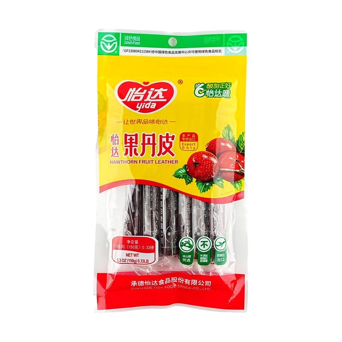 怡達食品 果丹皮 150g