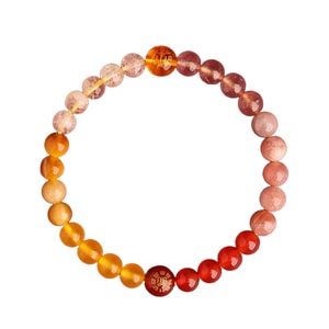 [중국 직배송] HSPM 오행 균형 팔찌 (금, 수, 목, 화, 토), 6mm, 1개.