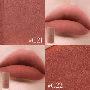 JOOCYEE酵色 多用霜唇泥 霧面霧面氛圍感唇釉腮紅 4.5g #C21 肉桂捲 奶咖調肉桂裸棕【HOT】