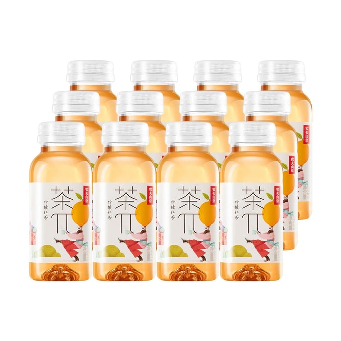 Crafted Lemon Black Tea, 8.5 fl oz * 12 Bottles