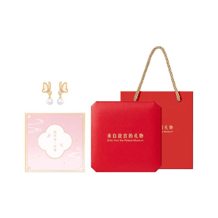 [중국 직배송] 자금성 박물관 타오바오 스타일 귀걸이 1*2.5cm