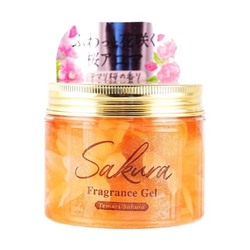 Cherry Blossom Fragrance Gel Temari Sakura, 5.64 oz Long-Lasting Air Freshener