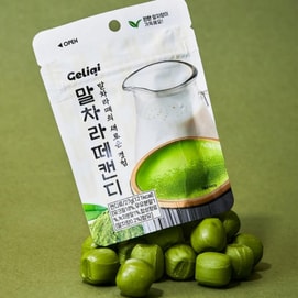 韩国版GELIQI格力奇  抹茶拿铁糖果 27g【浓郁抹茶风味 清新鲜醇】