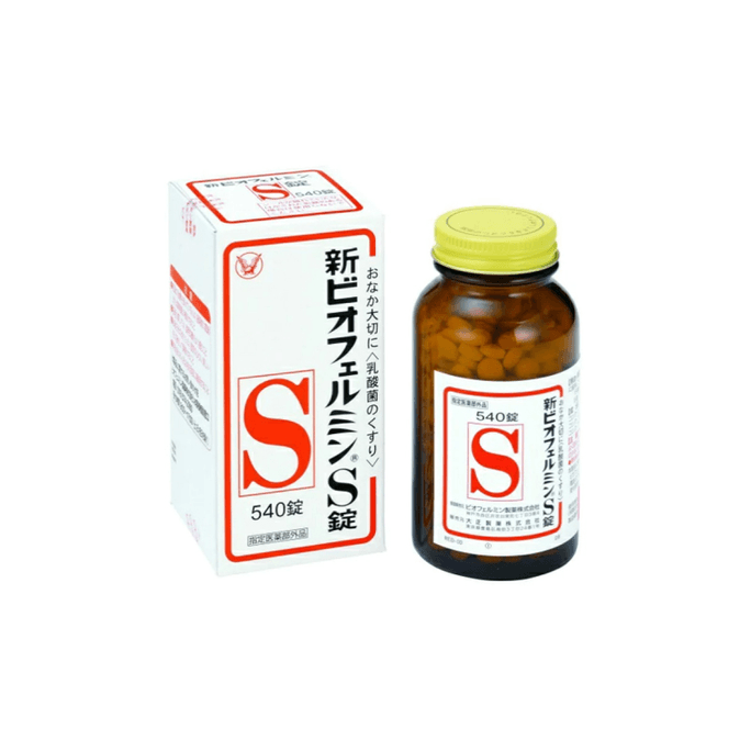 TAISHO Biofermin S Lactic Acid Stomach Aid 540 pcs