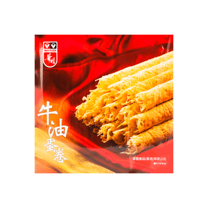 香港华园 蛋卷礼盒 黄油味 454g 