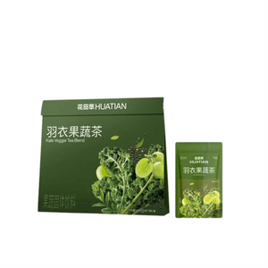 【中國直郵】 花田萃 羽衣甘藍苦瓜蘋果荷葉油柑纖體飲輕卡0脂液斷液體沙拉代餐 苦瓜蘋果纖纖飲 140g