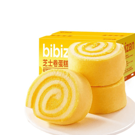 [중국 직배송] 비비잔 치즈 롤케이크 빵 300g*1박스