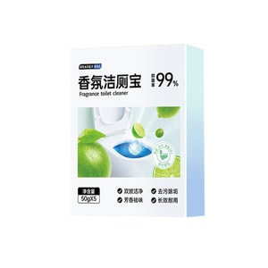 [중국 직배송] 그레아 변기 세정제, 라임향, 1박스, 변기 세정, 냄새 제거, 탈취, 액체형 변기 세정제
