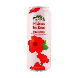 신선한 짜낸 히비스커스 주스 음료, 16.5fl oz