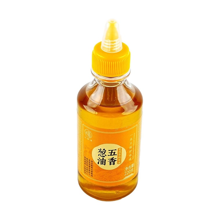 老飯骨 五香蔥油 220g【炒菜涼拌調味提味】 10
